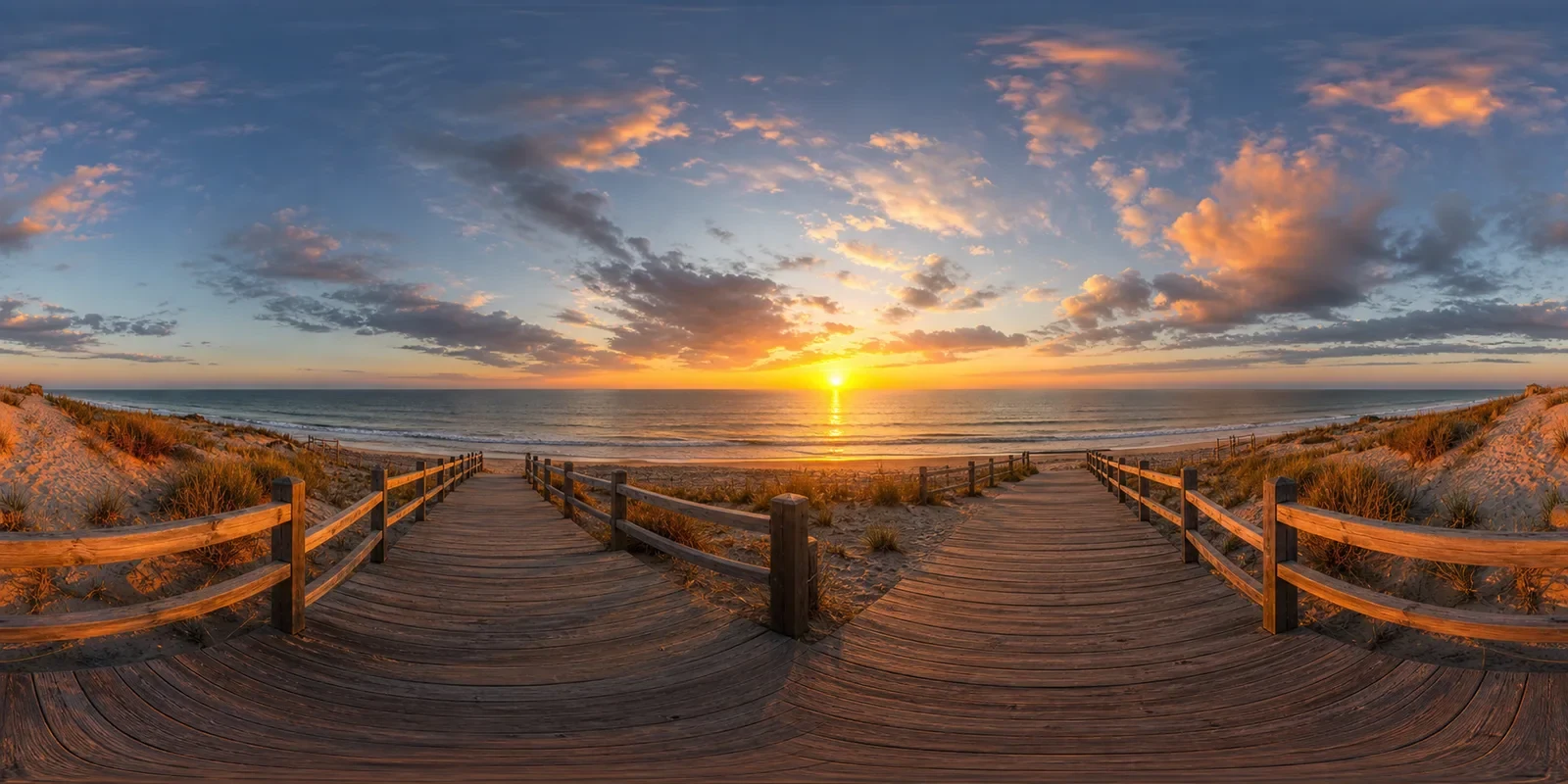 The beach panorama before GPano metadata is added